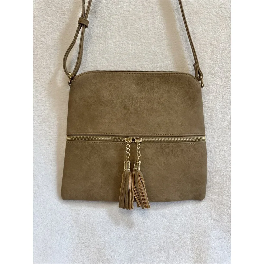 Women's Tassel Crossbody Messenger Bag Ladies Shoulder Over Evening Handbags
